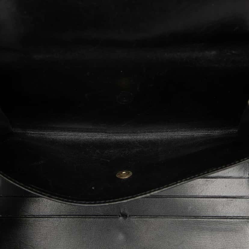 Louis Vuitton Epi Porte Tresor International Wallet Black Leather Very good condition - Box View