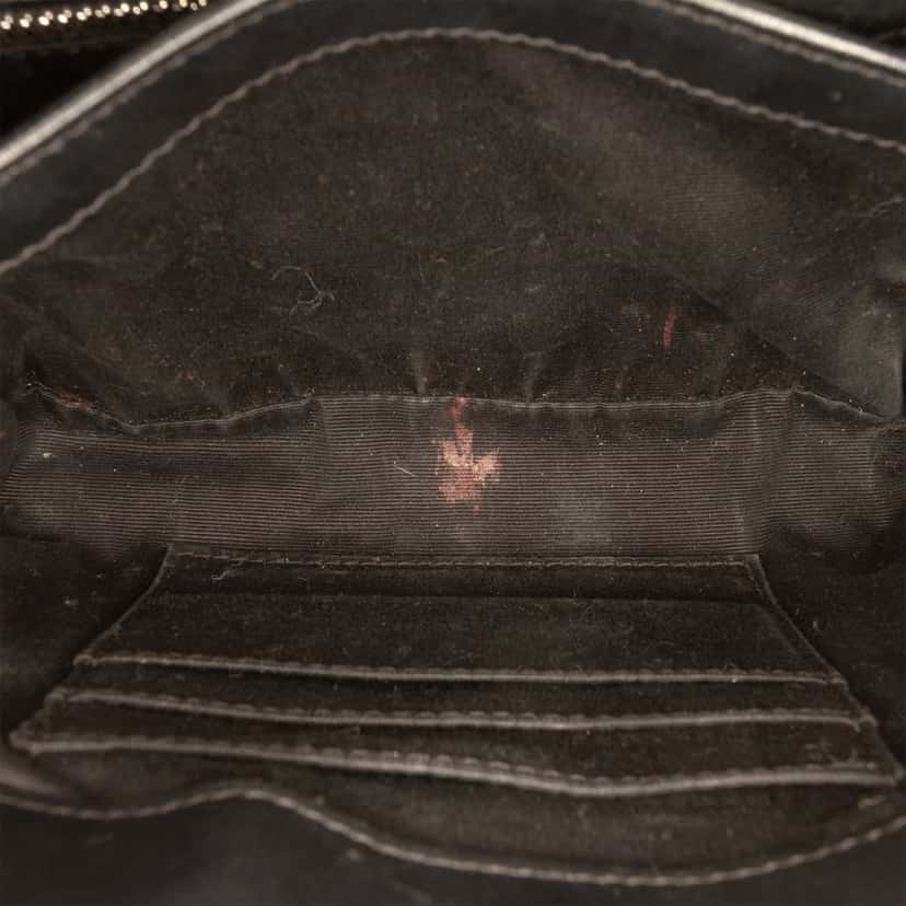 Saint Laurent Toy Matelasse Calfskin Monogram LouLou Crossbody Black Leather Very good condition - Model View