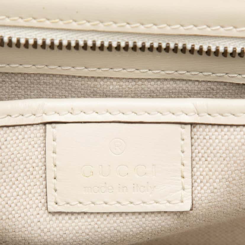 Gucci Small Calfskin Lovelight Bamboo Top Handle Bag Other Leather Very good condition - Box View