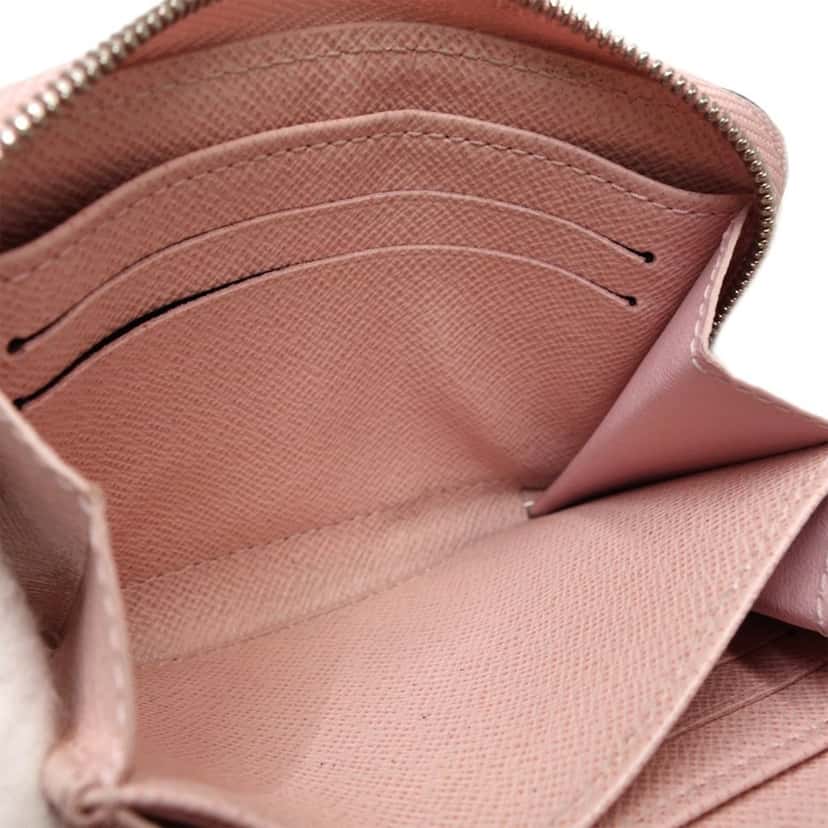 Louis Vuitton Epi LV Stories Zippy Coin Purse Pink Leather Very good condition - Inside View