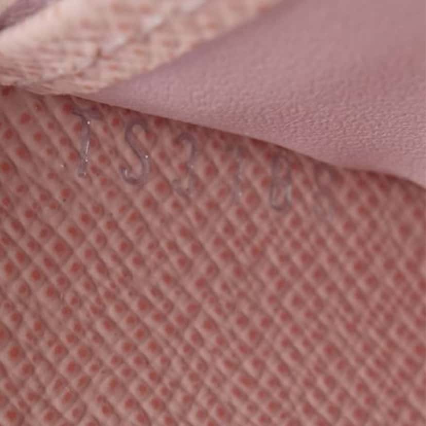 Louis Vuitton Epi LV Stories Zippy Coin Purse Pink Leather Very good condition - Box View