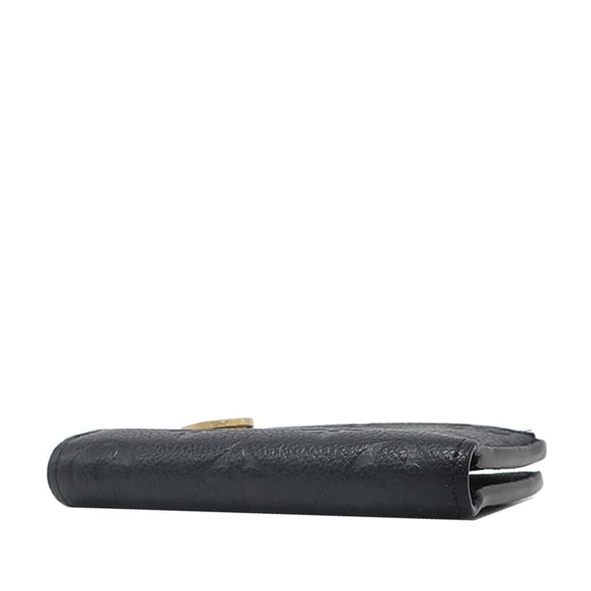 Louis Vuitton Monogram Empreinte Lisa Compact Wallet Black Leather Very good condition - Inside View