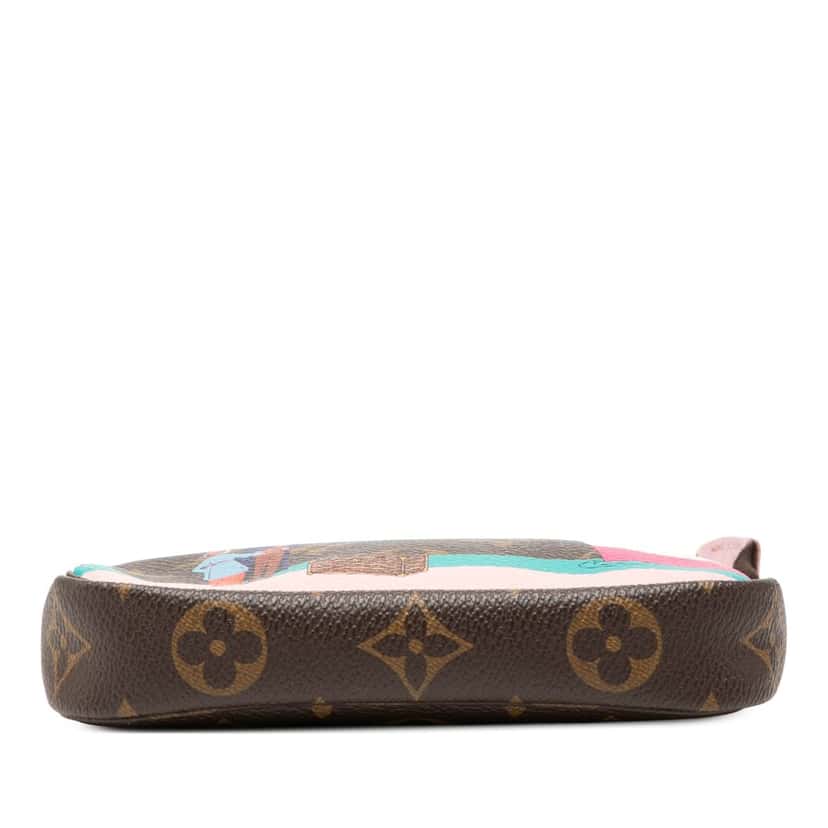 Louis Vuitton Monogram Transatlantic Mini Pochette Accessoires Brown Very good condition - Inside View