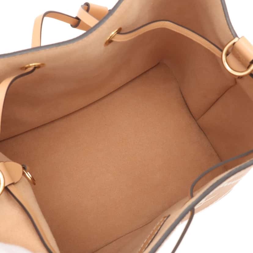 Louis Vuitton Monogram Giant Bicolor Empreinte Broderies Neonoe MM Beige Leather Very good condition - Inside View