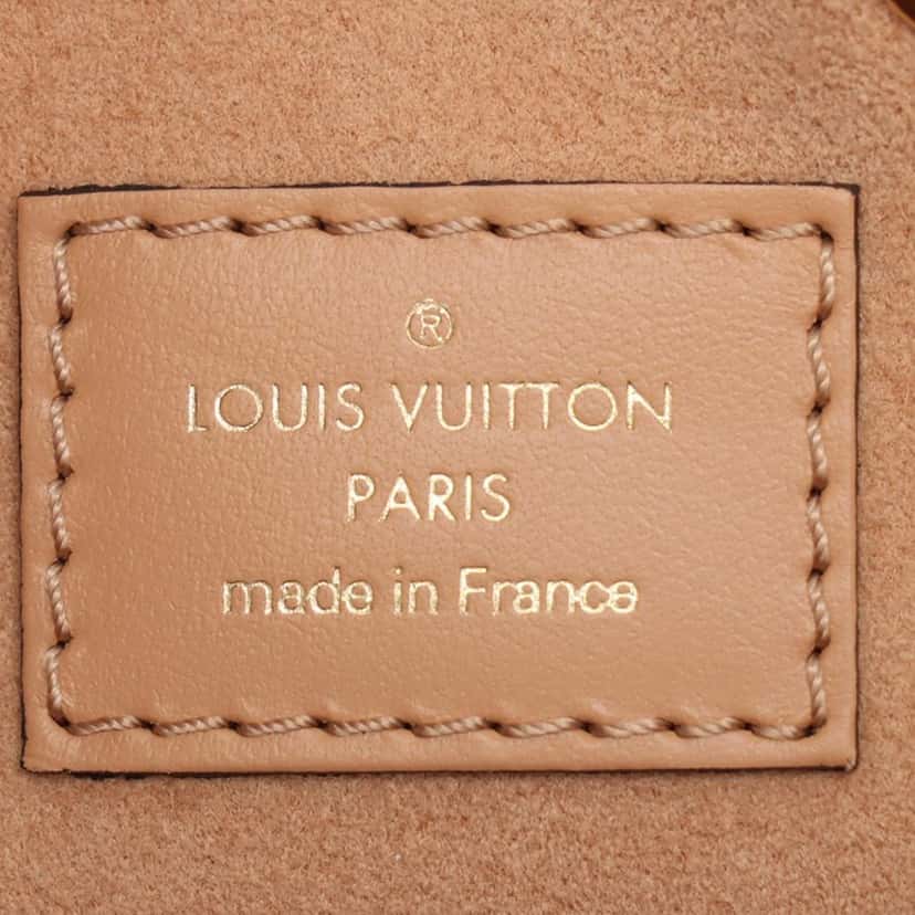 Louis Vuitton Monogram Giant Bicolor Empreinte Broderies Neonoe MM Beige Leather Very good condition - Box View