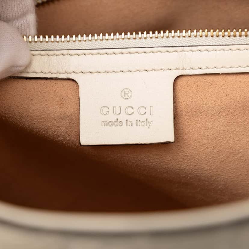 Gucci Guccissima Linea A Fold Over Satchel Brown Leather Good condition - Box View