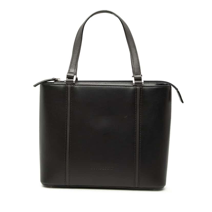 Burberry Leather Handbag Black Leather Very good condition - Front View
