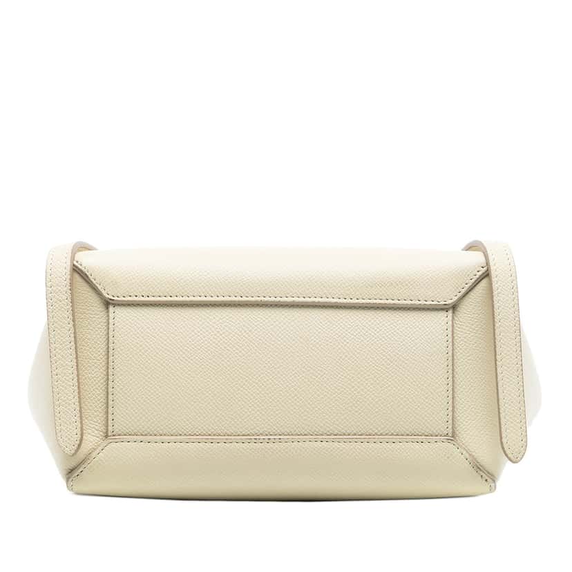 Celine Nano Grained Calfskin Belt Bag Brown Leather Very good condition - Inside View