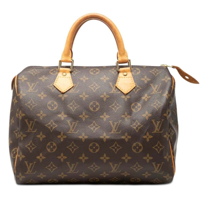 Louis Vuitton Monogram Speedy 30 Brown Very good condition - Front View
