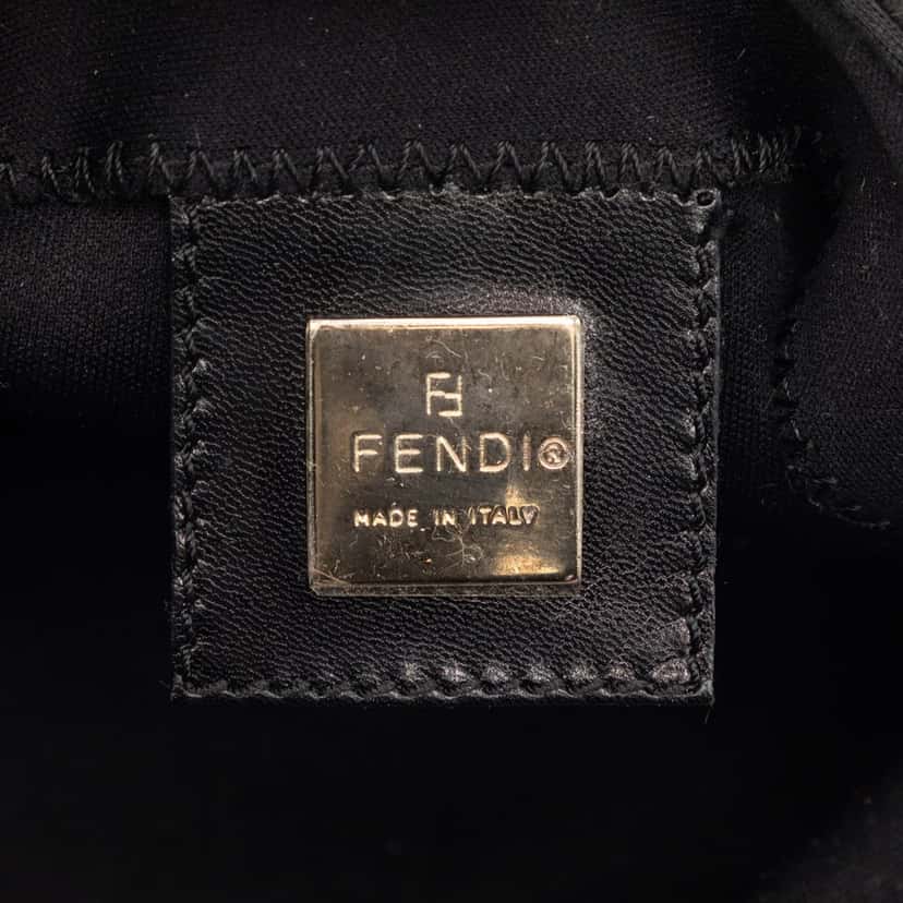 Fendi Neoprene Baguette Black Very good condition - Box View