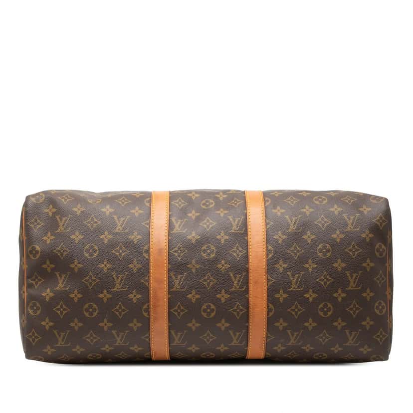 Louis Vuitton Monogram Keepall 50 Brown Good condition - Inside View