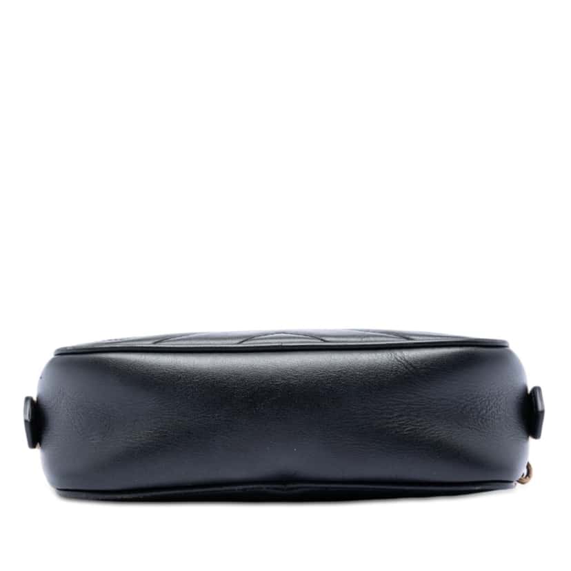 Gucci Mini GG Marmont Matelasse Leather Crossbody Black Leather Very good condition - Inside View
