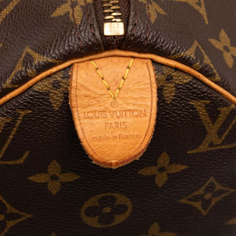 Louis Vuitton Monogram Speedy 40 Brown Very good condition - Box View