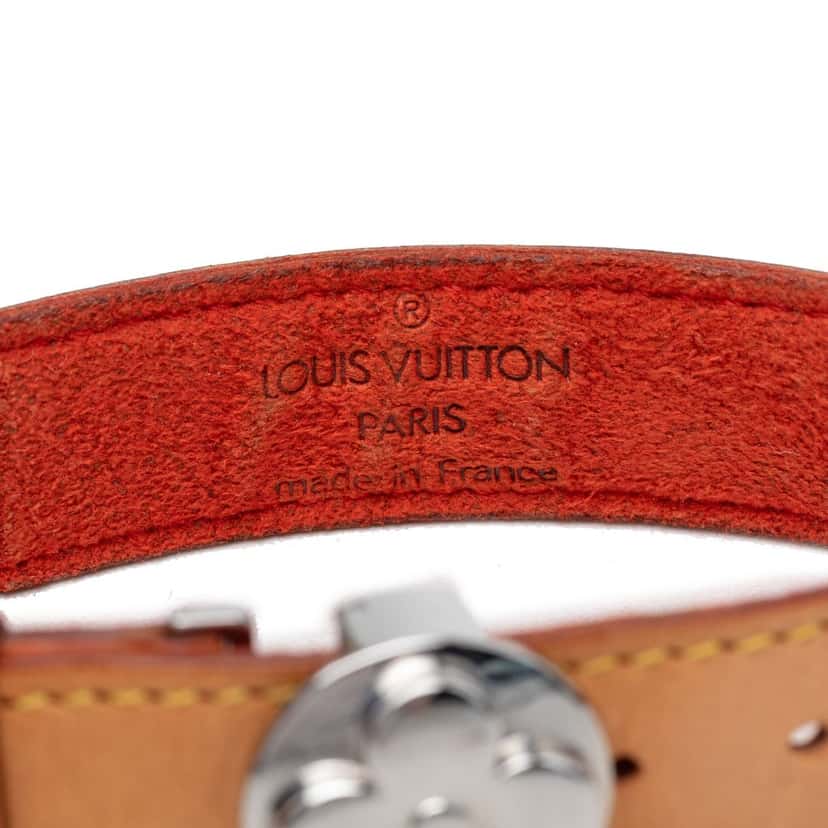 Louis Vuitton Vachetta Monogram Wish Bracelet Brown Leather Very good condition - Model View