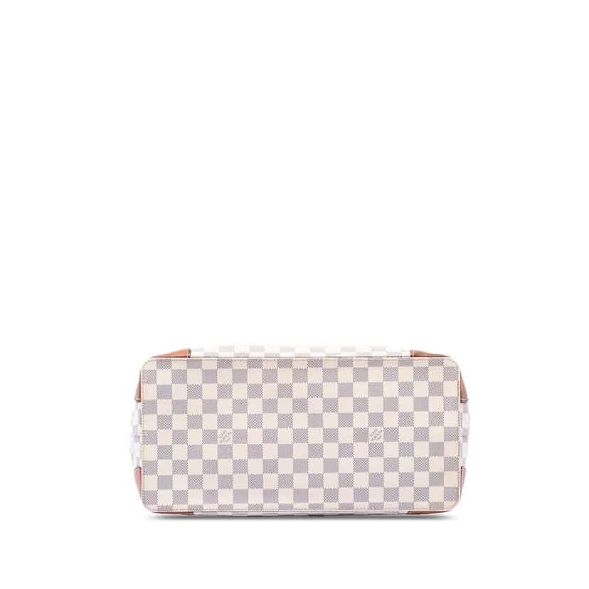 Louis Vuitton Damier Azur Hampstead MM White Very good condition - Inside View