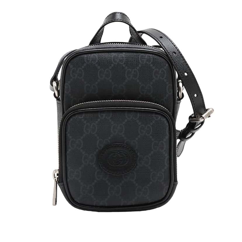 Gucci Mini GG Supreme Interlocking G Satchel Other Very good condition - Front View
