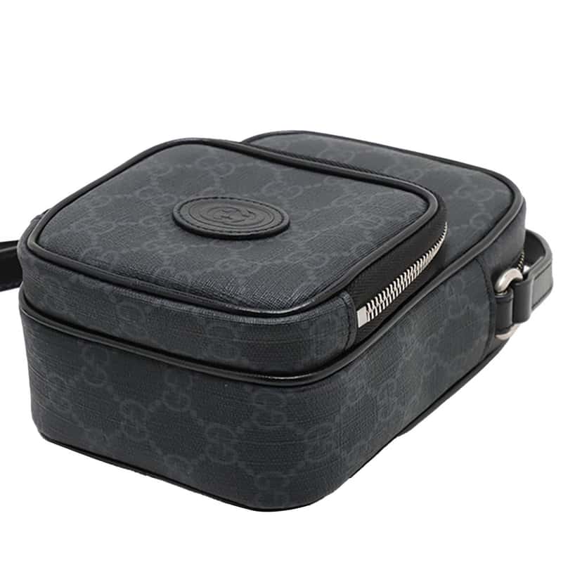 Gucci Mini GG Supreme Interlocking G Satchel Other Very good condition - Inside View