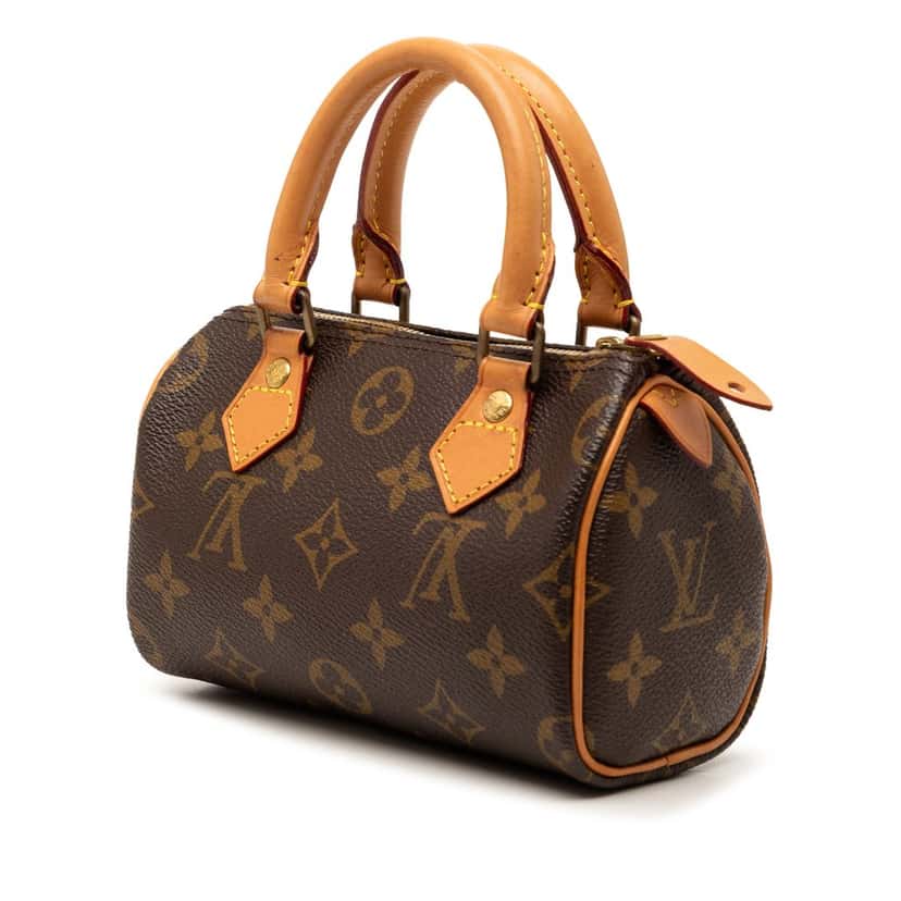 Louis Vuitton Monogram Mini Speedy HL Brown Very good condition - Back View