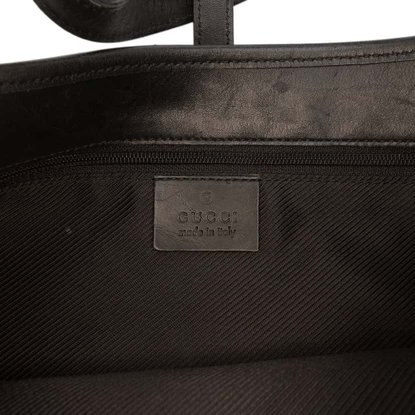 Gucci GG Canvas Jackie Hobo Black Good condition - Box View