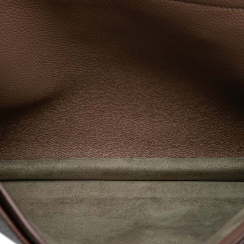 Hermès Togo Sac A Depeches 38 Brown Leather Very good condition - Model View