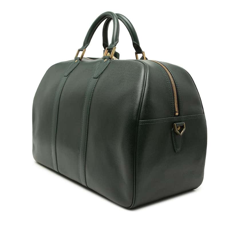 Louis Vuitton Taiga Kendall PM Green Leather Very good condition - Back View