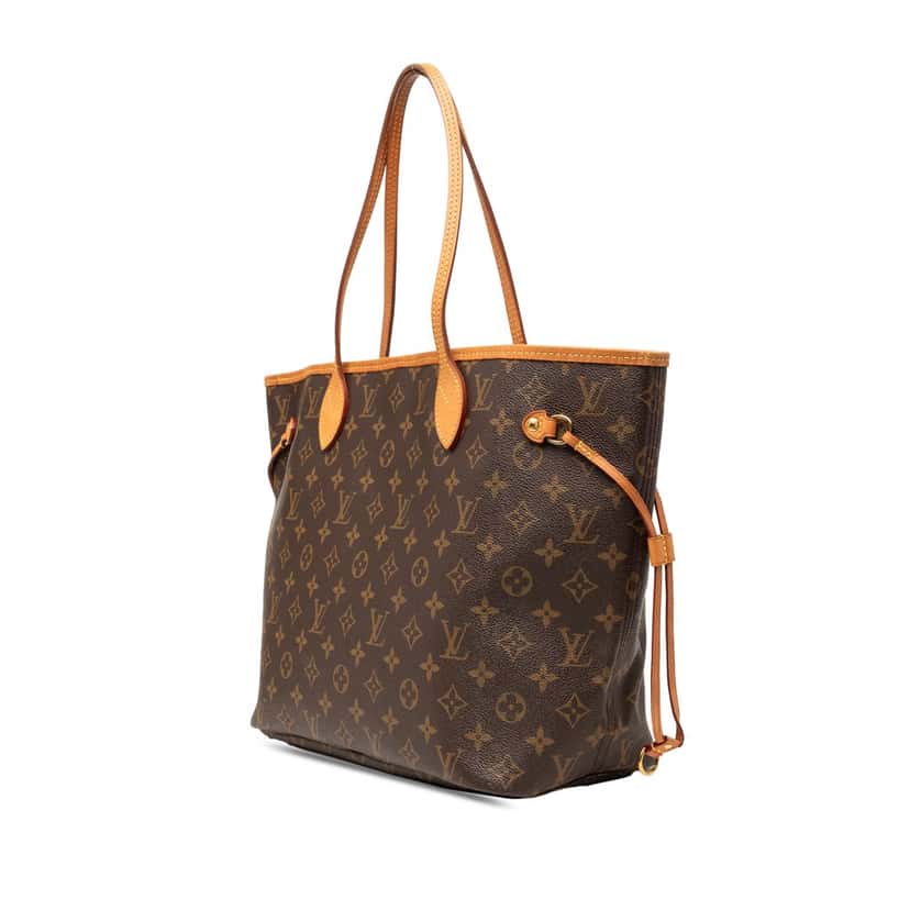 Louis Vuitton Monogram Neverfull MM Brown Very good condition - Back View