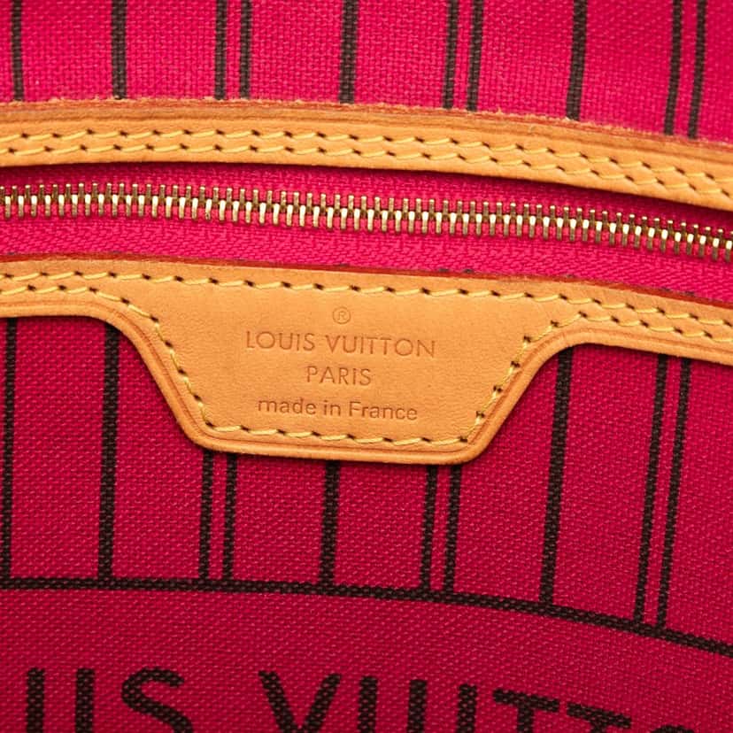 Louis Vuitton Monogram Neverfull MM Brown Very good condition - Box View
