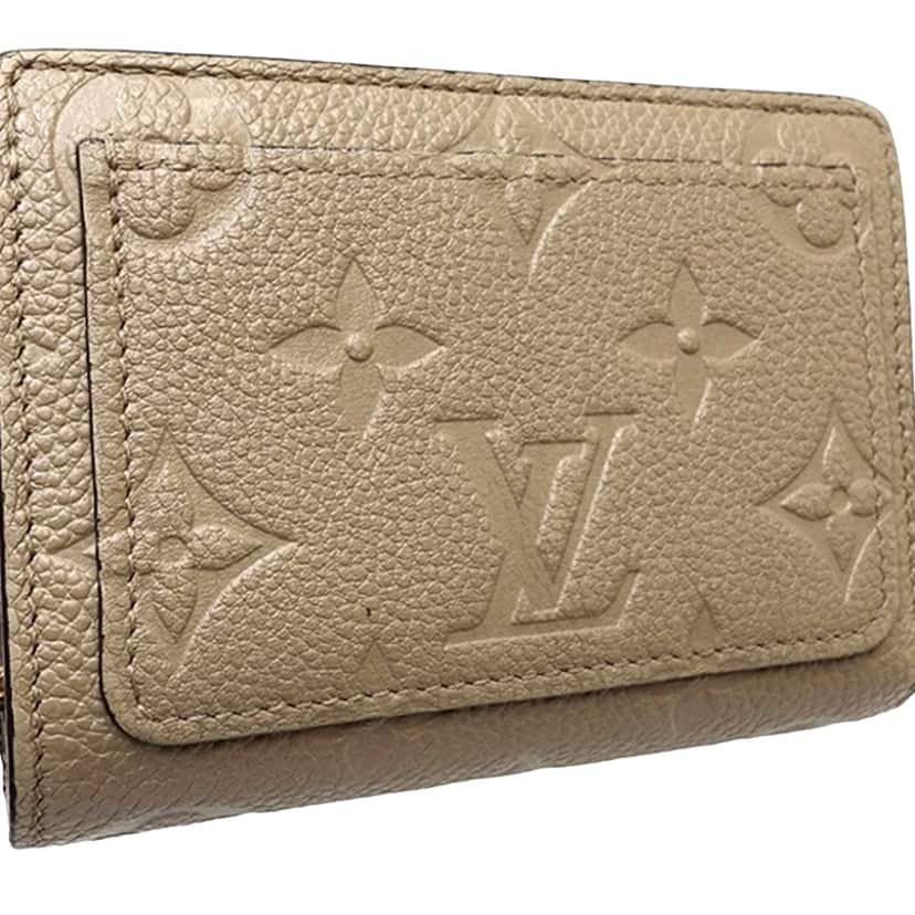 Louis Vuitton Monogram Empreinte Clea Wallet Beige Leather Very good condition - Inside View
