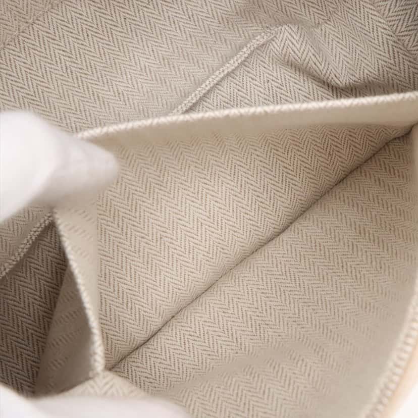 Hermès Small Toile Bride A Brac Case Beige Very good condition - Model View