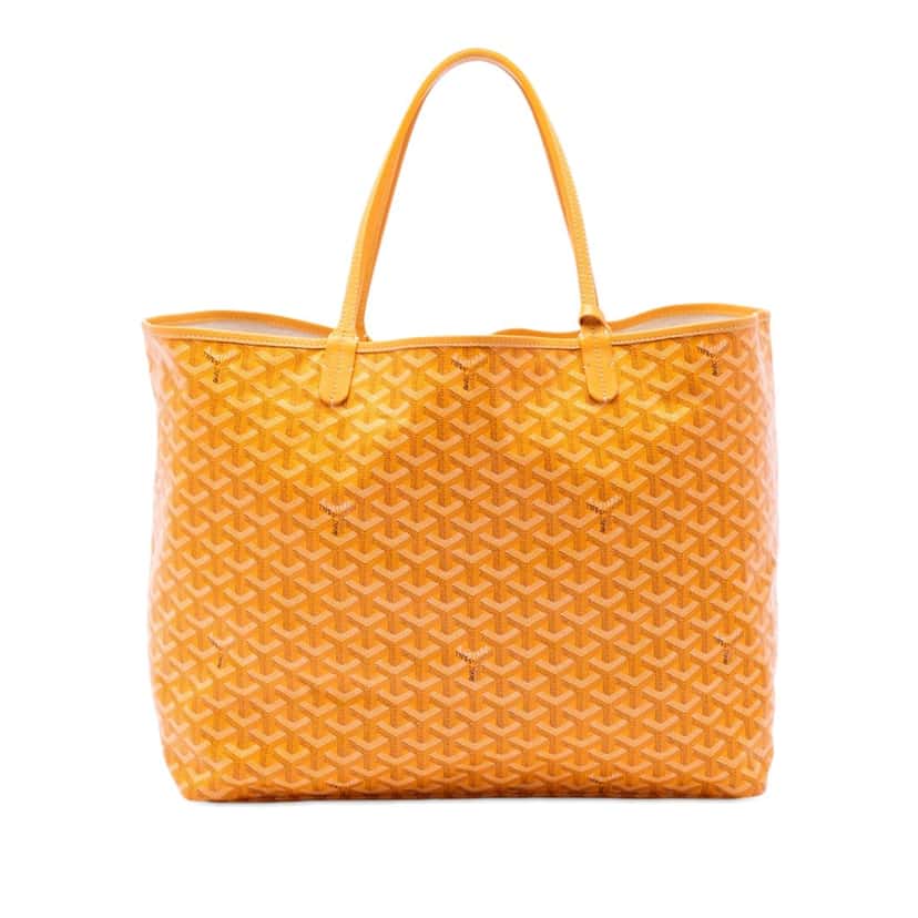 Goyard Goyardine Saint Louis GM Yellow Very good condition - Front View