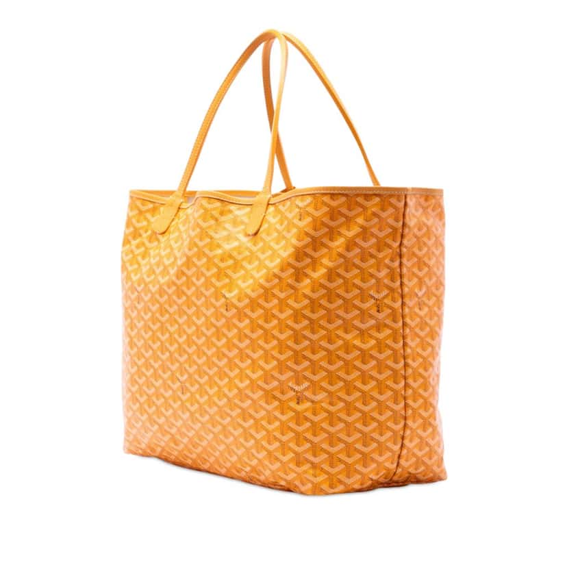 Goyard Goyardine Saint Louis GM Yellow Very good condition - Back View
