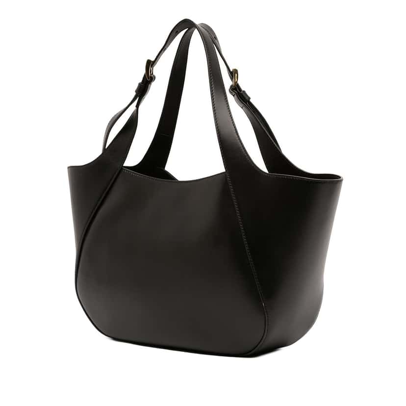 Prada Medium Leather Tote Black Leather Very good condition - Back View