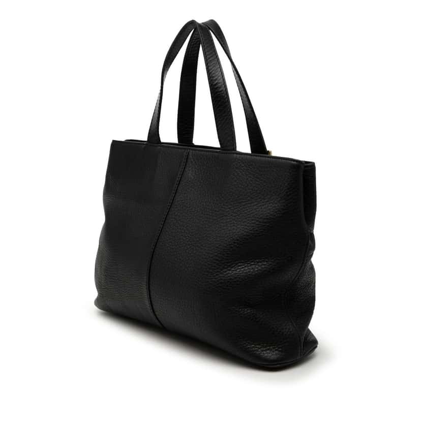 Burberry Leather Tote Black Leather Very good condition - Back View