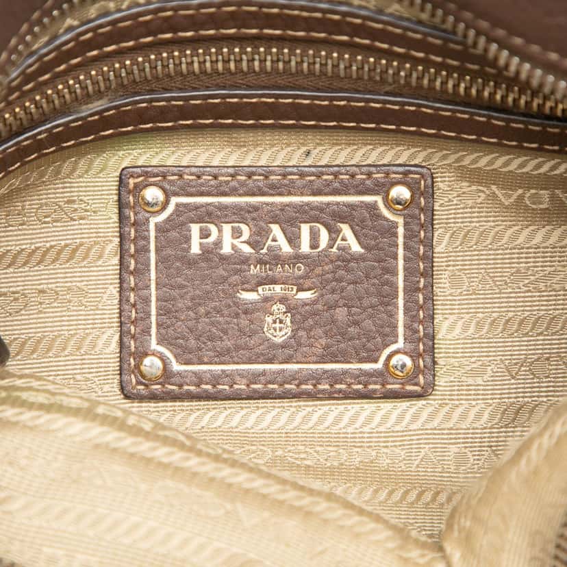Prada Canvas Canapa Logo Crossbody Beige Very good condition - Box View