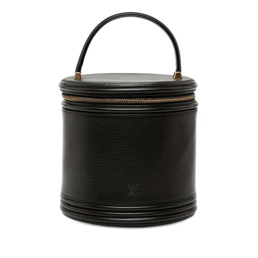 Louis Vuitton Epi Cannes Black Leather Good condition - Front View