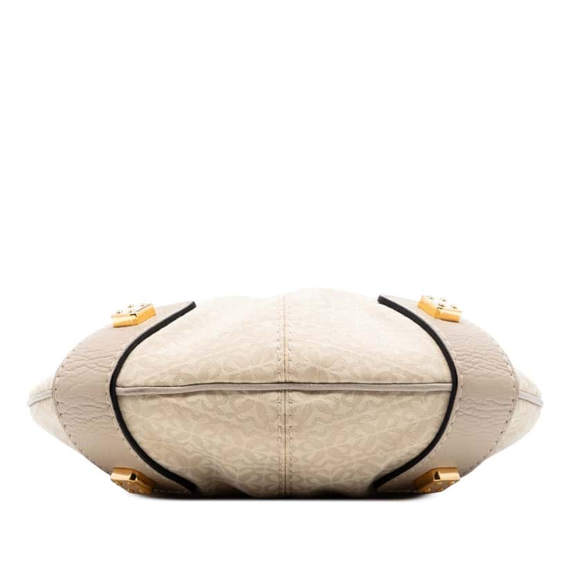 Loewe Anagram Canvas New Road Hobo Beige Very good condition - Inside View