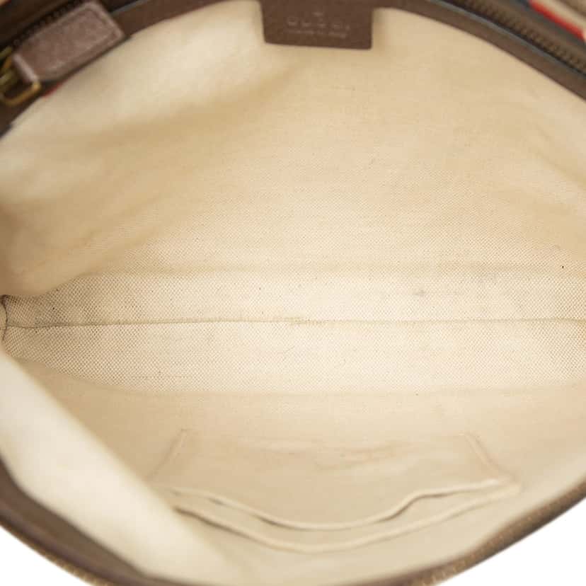 Gucci GG Supreme Web Courrier Crossbody Beige Very good condition - Model View