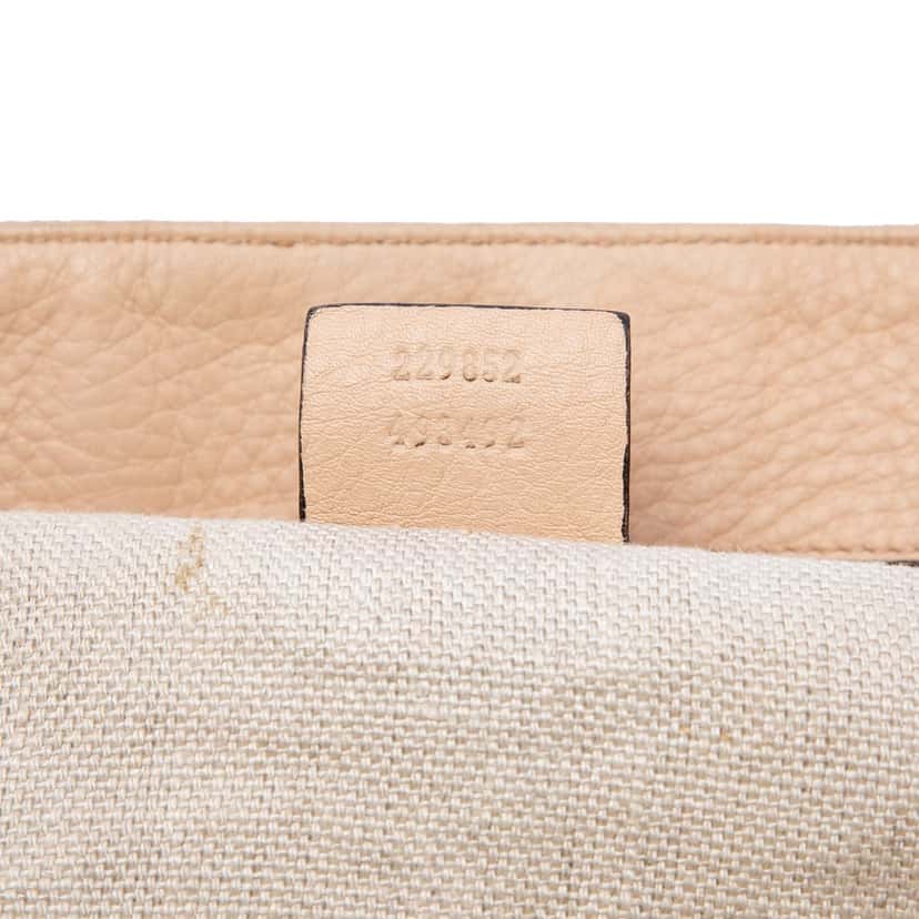 Gucci GG Canvas Icon Bit Tote Beige Very good condition - Box View