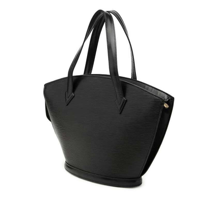 Louis Vuitton Epi Saint Jacques PM Short Strap Black Leather Good condition - Back View