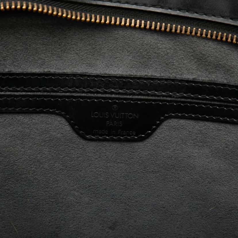 Louis Vuitton Epi Saint Jacques PM Short Strap Black Leather Good condition - Box View