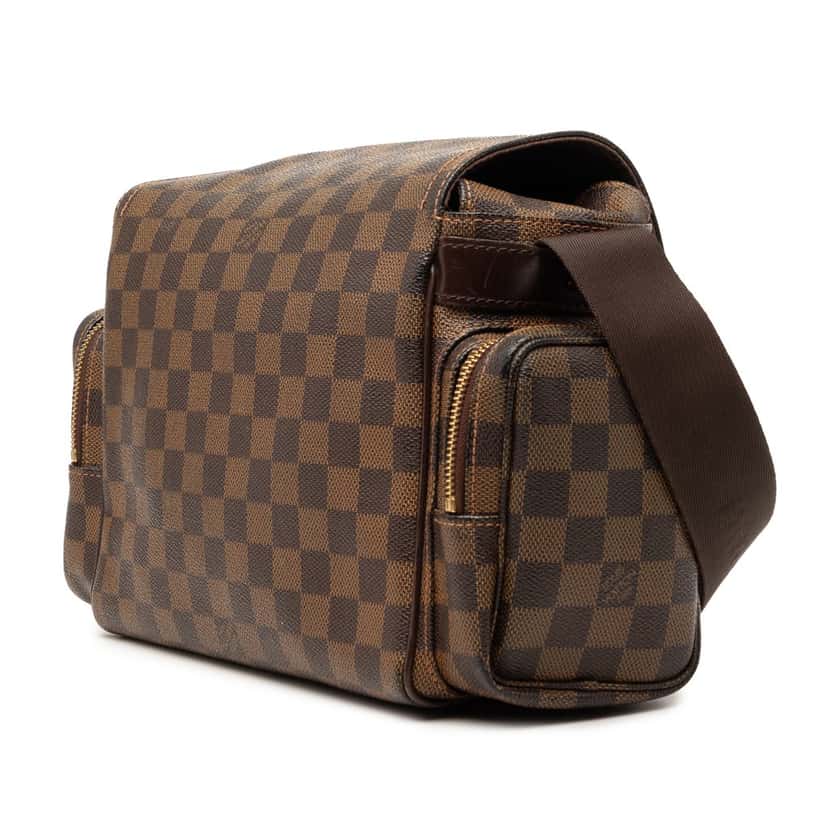 Louis Vuitton Damier Ebene Melville Reporter Brown Very good condition - Back View
