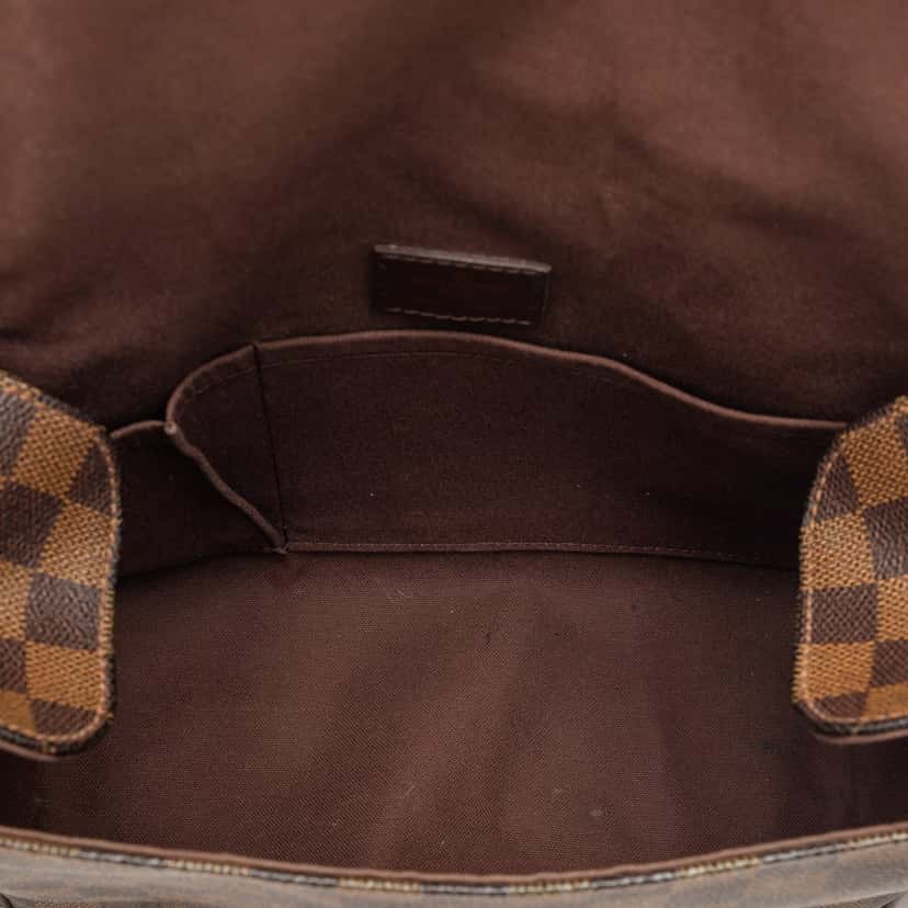 Louis Vuitton Damier Ebene Melville Reporter Brown Very good condition - Model View