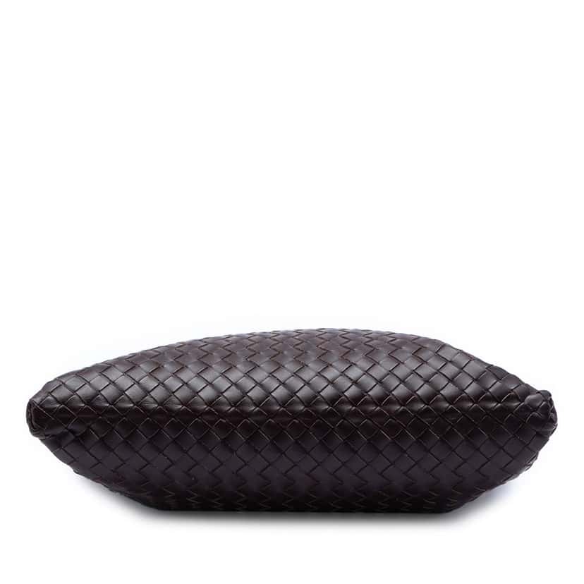 Bottega Veneta Nappa Intrecciato VN Crossbody Brown Leather Very good condition - Inside View
