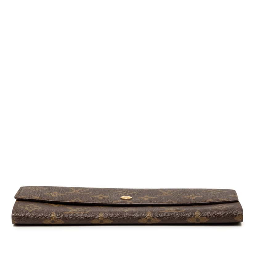 Louis Vuitton Monogram Sarah Long Wallet Brown Very good condition - Inside View