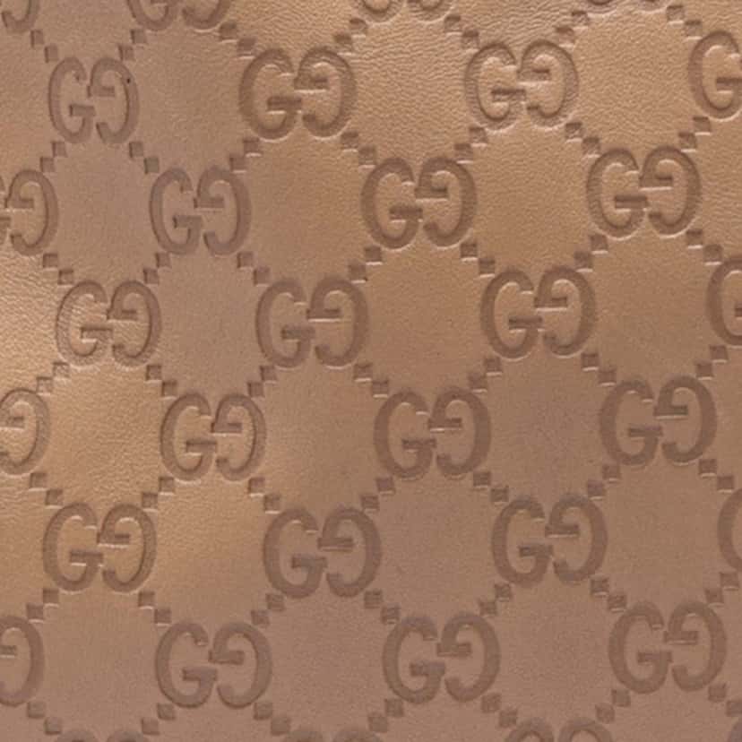 Gucci Guccissima Abbey D Ring Tote Beige Leather Very good condition - Box View
