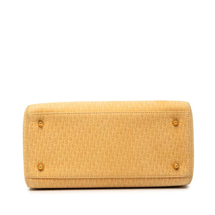 Dior Medium Suede Diorissimo Lady Dior Beige Leather Very good condition - Inside View