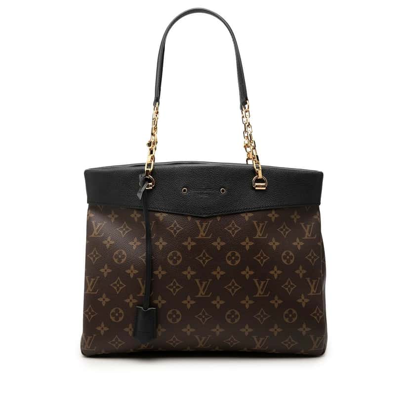 Louis Vuitton Monogram Pallas Shopper Brown Very good condition - Front View