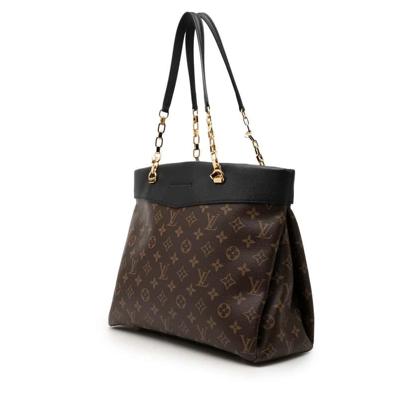 Louis Vuitton Monogram Pallas Shopper Brown Very good condition - Back View