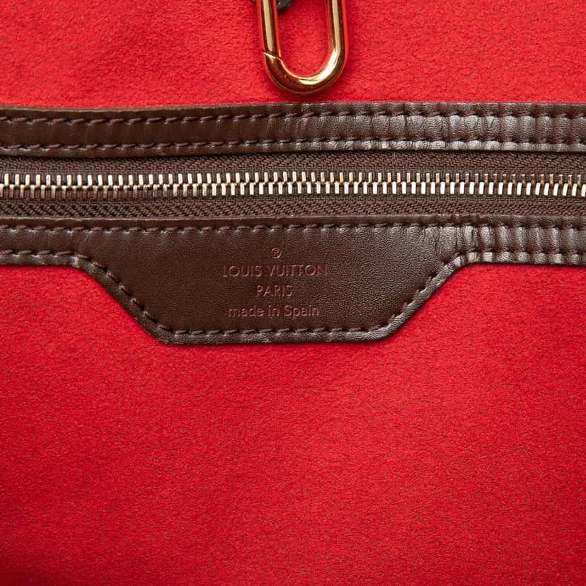 Louis Vuitton Damier Ebene Hampstead MM Brown Very good condition - Box View
