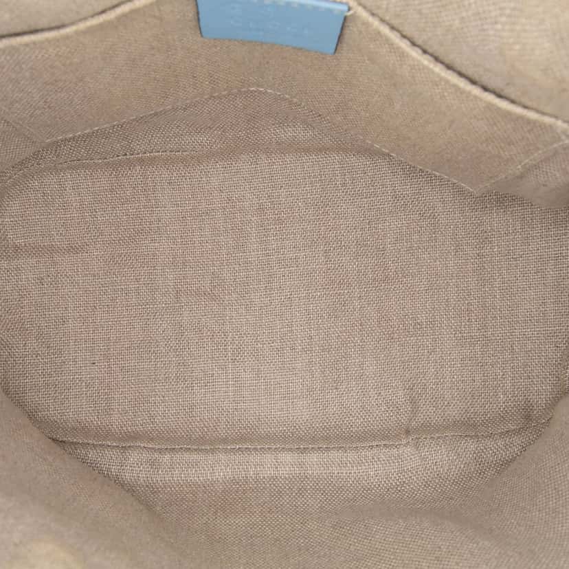 Gucci Mini Microguccissima Dome Satchel Blue Leather Very good condition - Model View